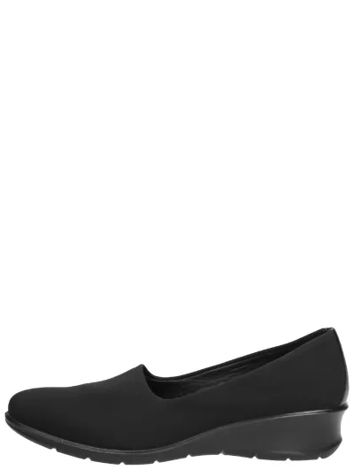 ECCO Felicia, werkschoenen voor dames in zwart, foto 1 van 4