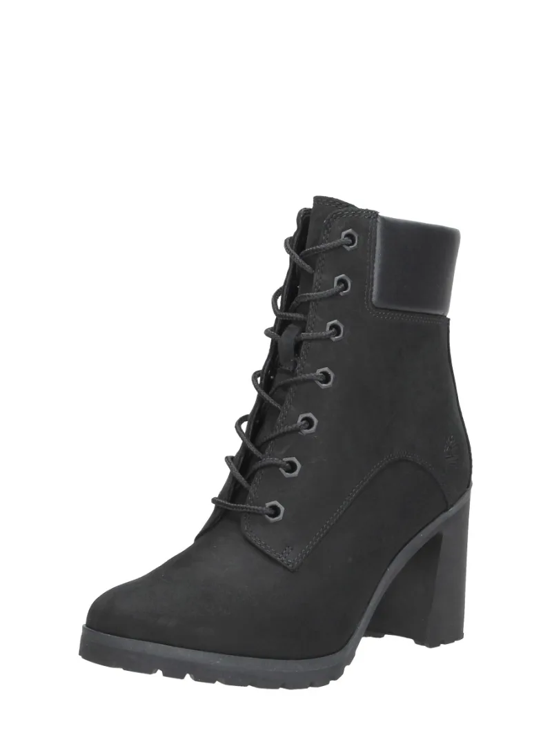 Timberland Allington 6 Inch Lace Up, veterschoenen hak voor dames in zwart, foto 2 van 2