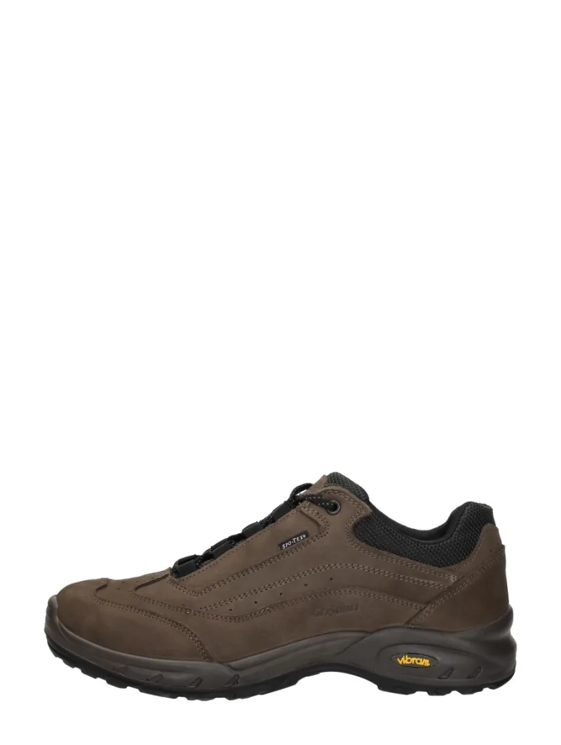 GriSport Travel Low, lage veterschoenen voor heren in donkerbruin