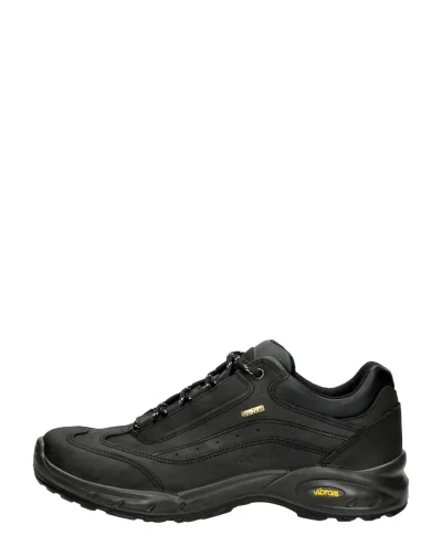 GriSport Travel Low, lage veterschoenen voor heren in zwart, foto 1 van 4