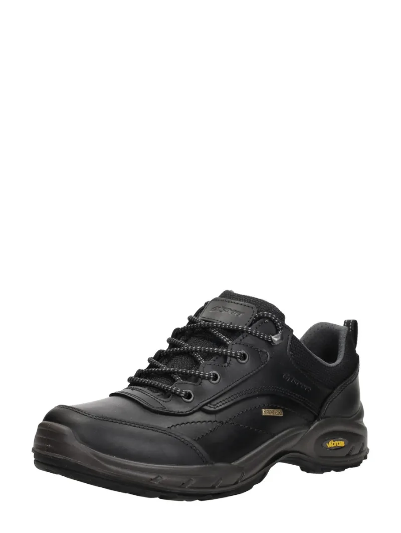 GriSport Salo, lage veterschoenen voor heren in zwart, foto 2 van 2