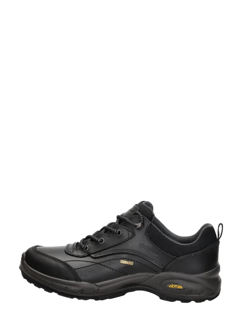 GriSport Salo, lage veterschoenen voor heren in zwart