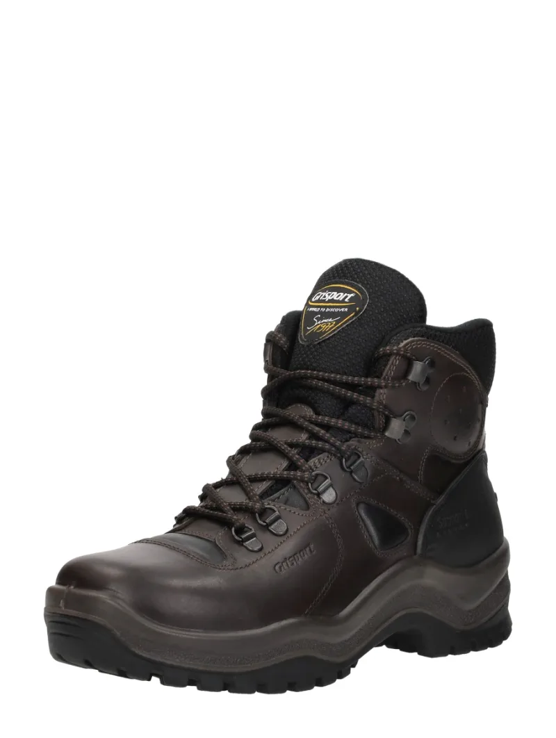 GriSport Sherpa, hoge veterschoenen voor heren in donkerbruin, foto 2 van 2