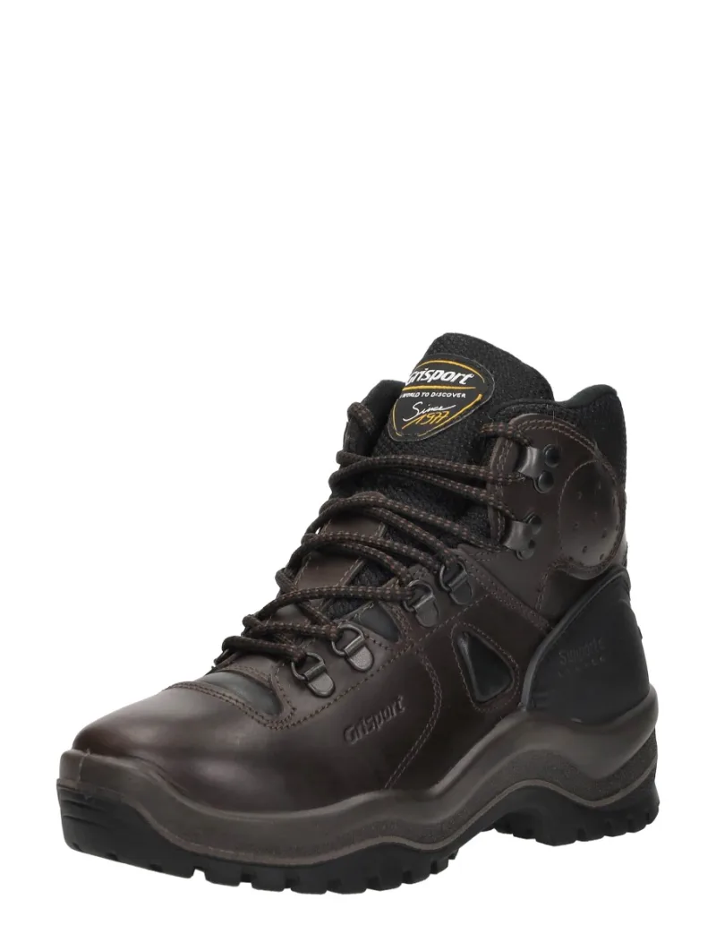 GriSport Sherpa, hoge veterschoenen voor dames in donkerbruin, foto 2 van 2