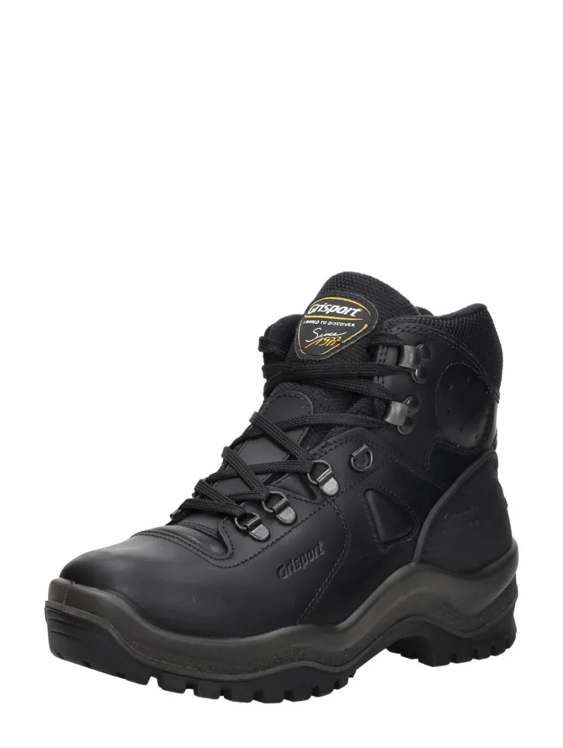 GriSport Sherpa, hoge veterschoenen voor dames in zwart, foto 2 van 2