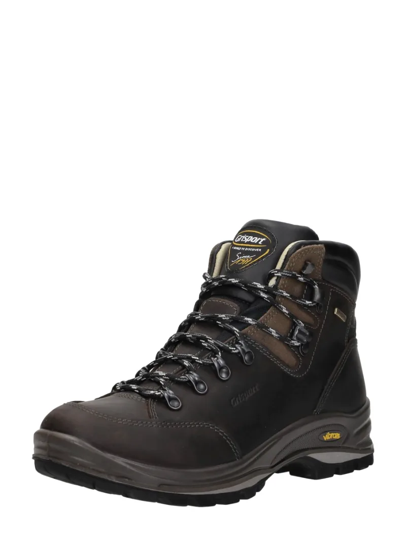GriSport Anden, hoge veterschoenen voor heren in donkerbruin, foto 2 van 2