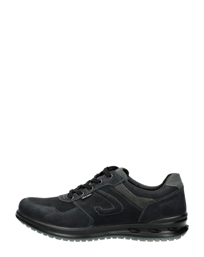 GriSport Heren Veterschoenen, lage veterschoenen voor heren in donkergrijs