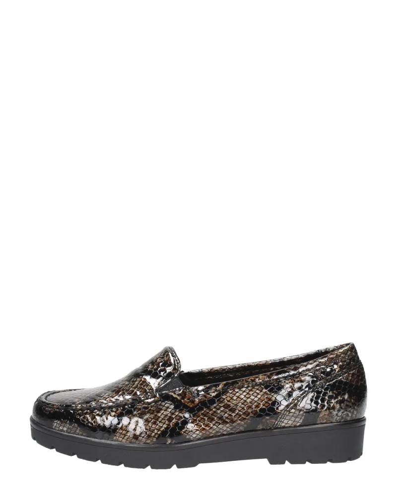 Ara Dallas, mocassins & loafers voor dames in donkerbruin