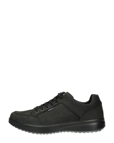GriSport Veterschoenen Laag, lage veterschoenen voor heren in zwart, foto 1 van 4