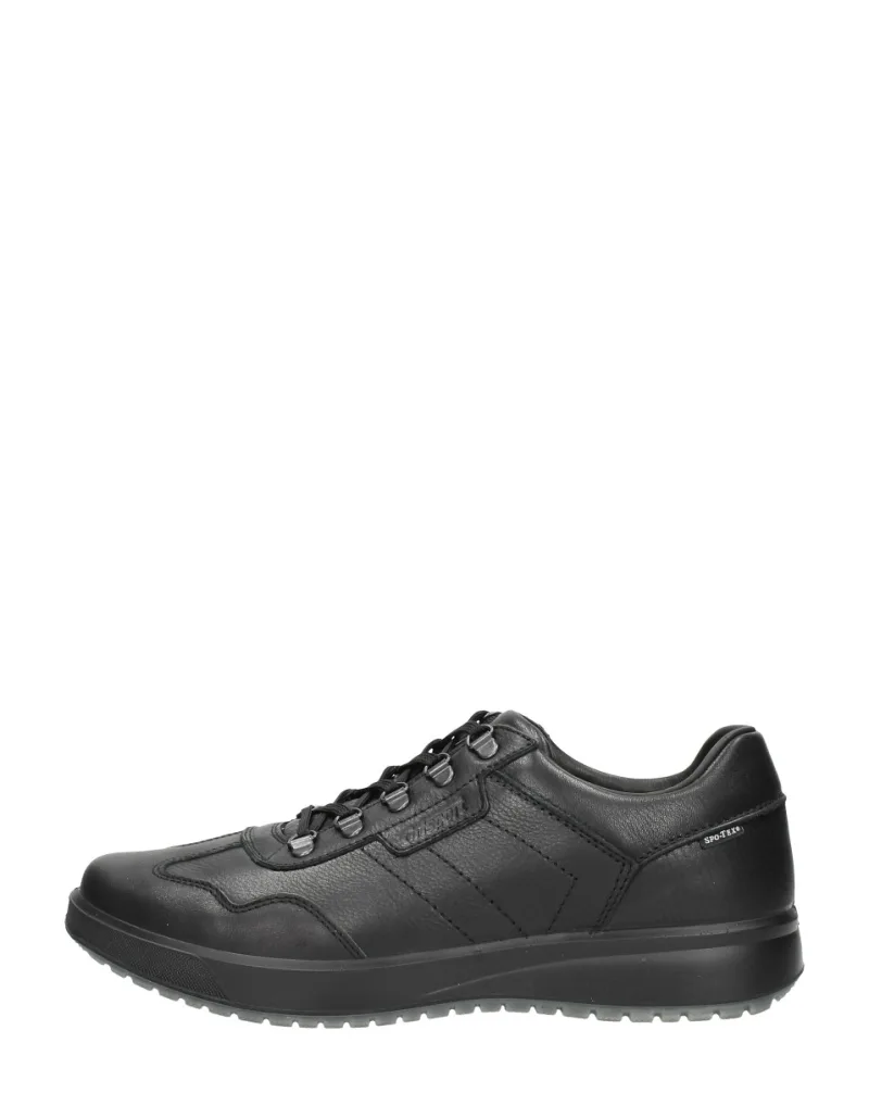 GriSport Veterschoenen Laag, lage veterschoenen voor heren in zwart