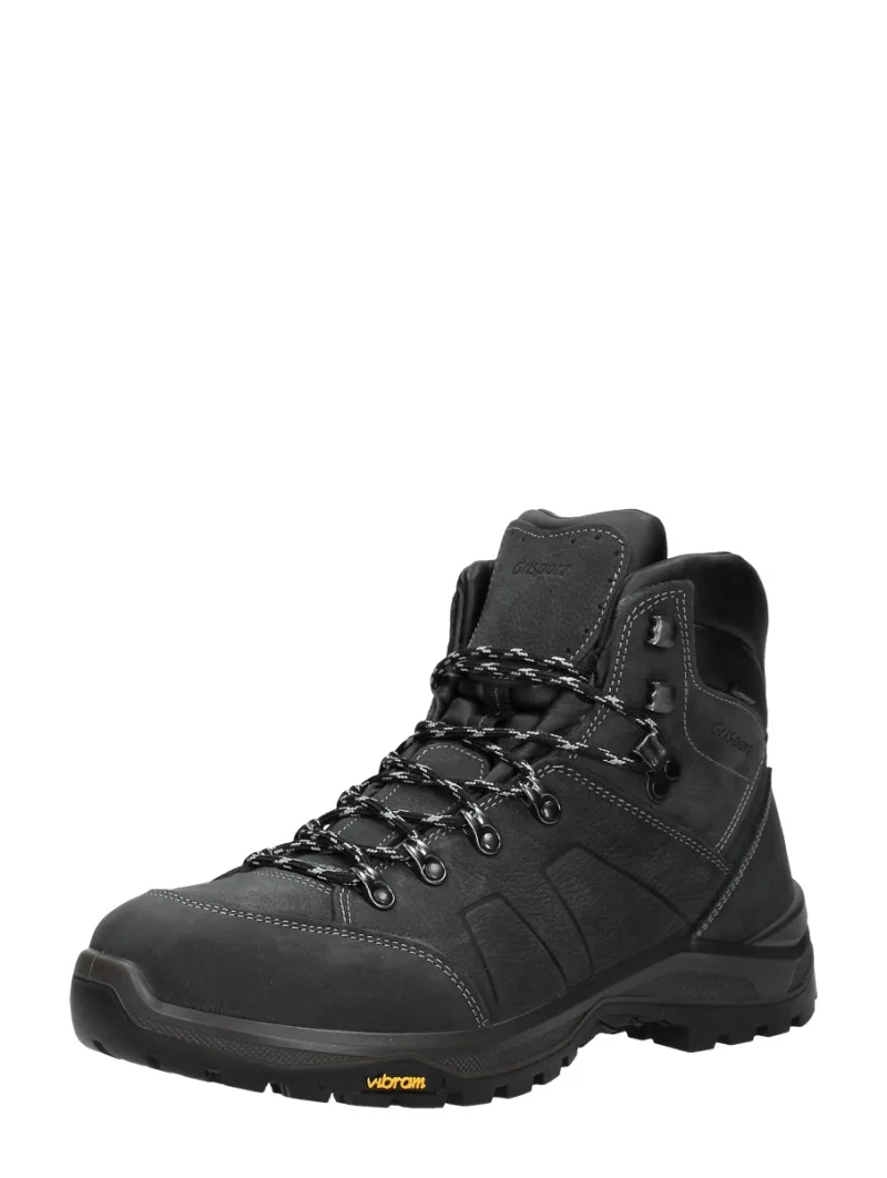 GriSport Utah Mid, hoge veterschoenen voor heren in donkergrijs, foto 2 van 2
