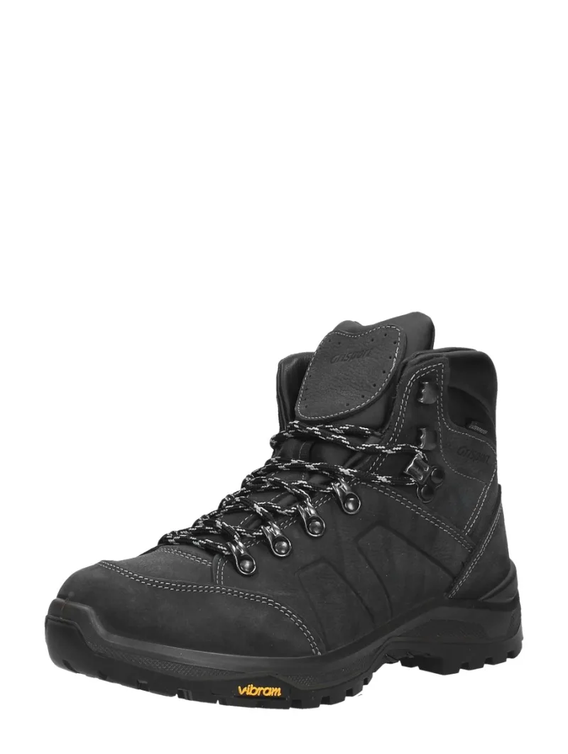 GriSport Utah Mid, hoge veterschoenen voor dames in donkergrijs, foto 2 van 2
