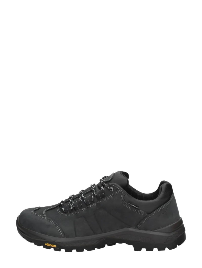 GriSport Utah Low, lage veterschoenen voor heren in donkergrijs