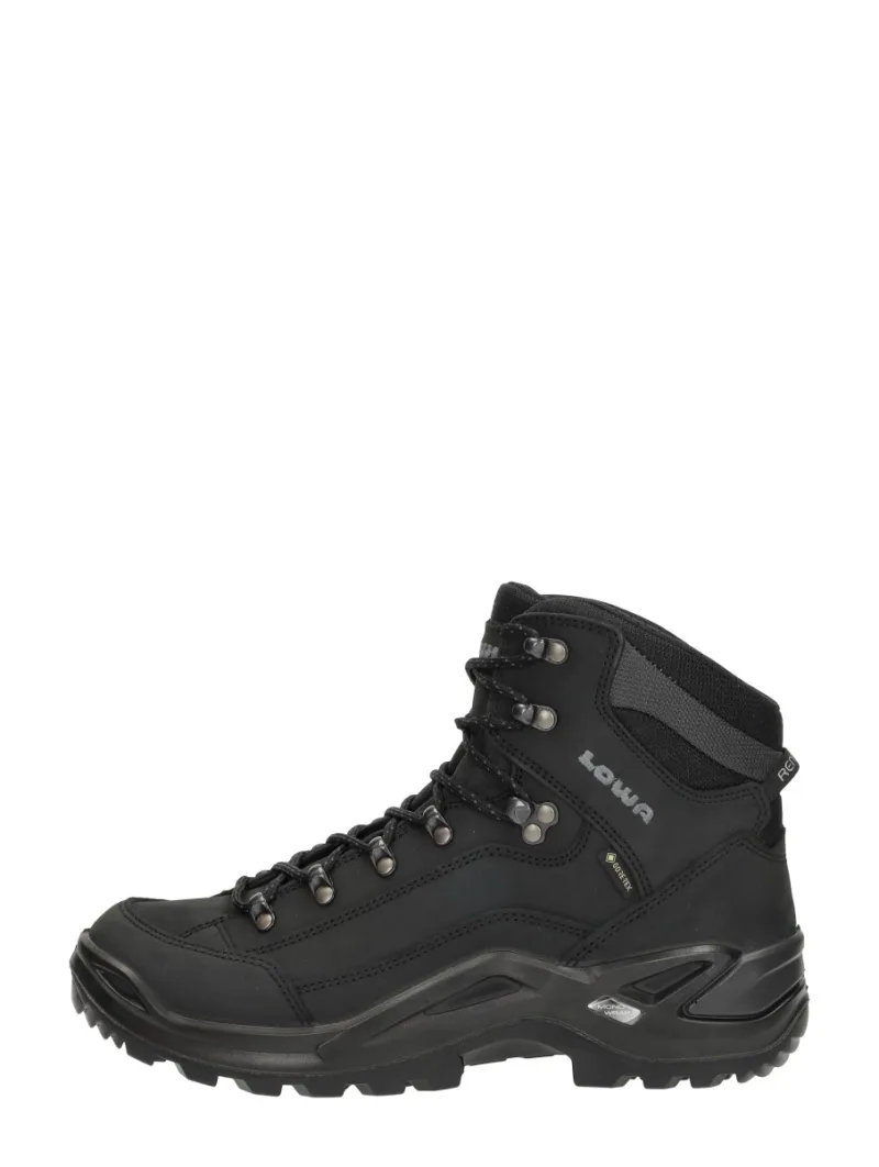 Lowa Renegade Gtx Mid, hoge veterschoenen voor heren in zwart