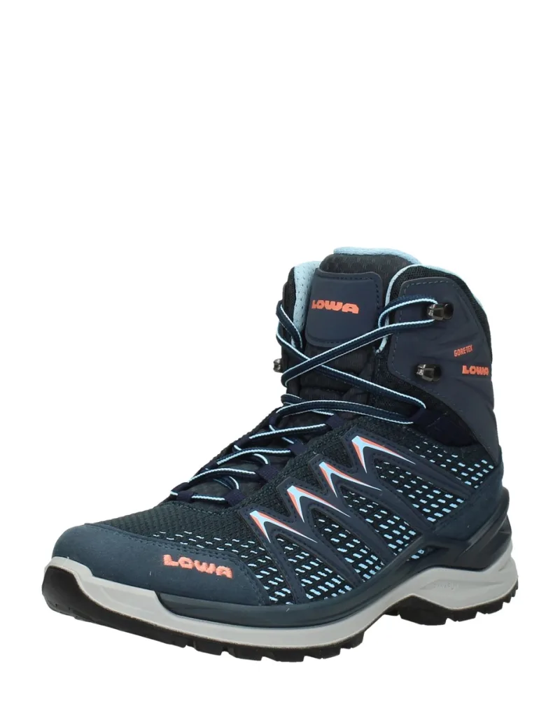 Lowa Innox Pro Gtx Mid Ws, hoge veterschoenen voor dames in licht blauw, foto 2 van 2