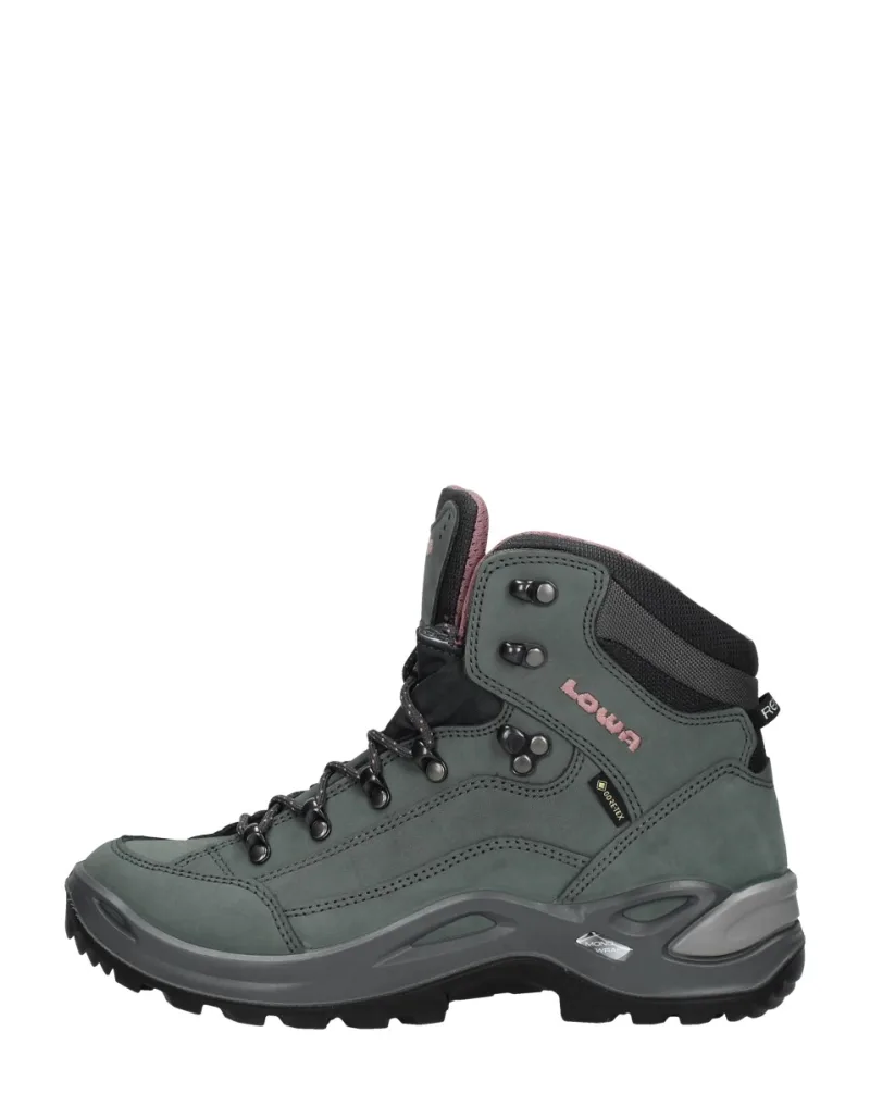 Lowa Renegade Gtx Mid Ws, hoge veterschoenen voor dames in donkergrijs
