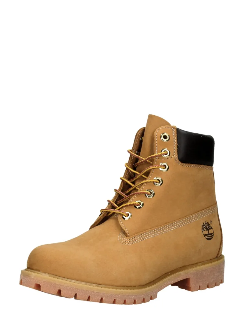 Timberland Premium 6-Inch Boot, hoge veterschoenen voor heren in geel, foto 2 van 2
