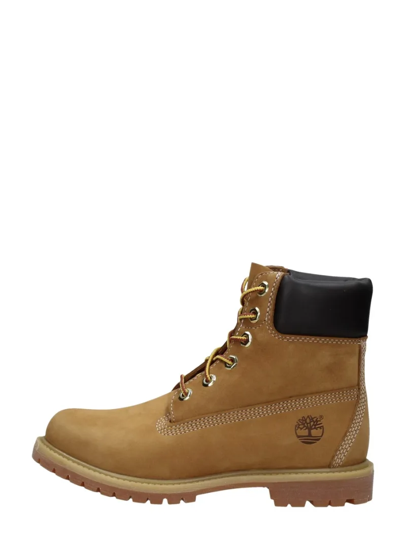 Timberland Premium 6-Inch Boot, hoge veterschoenen voor dames in geel