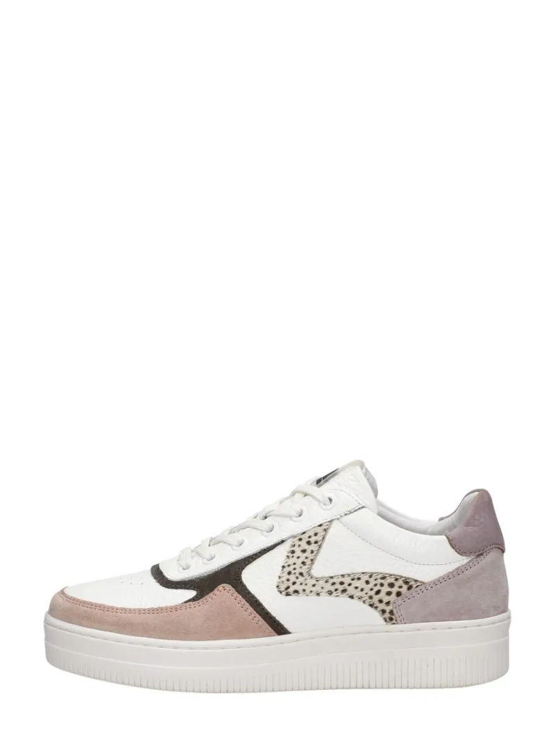 Maruti Momo, lage veterschoenen voor dames in lila