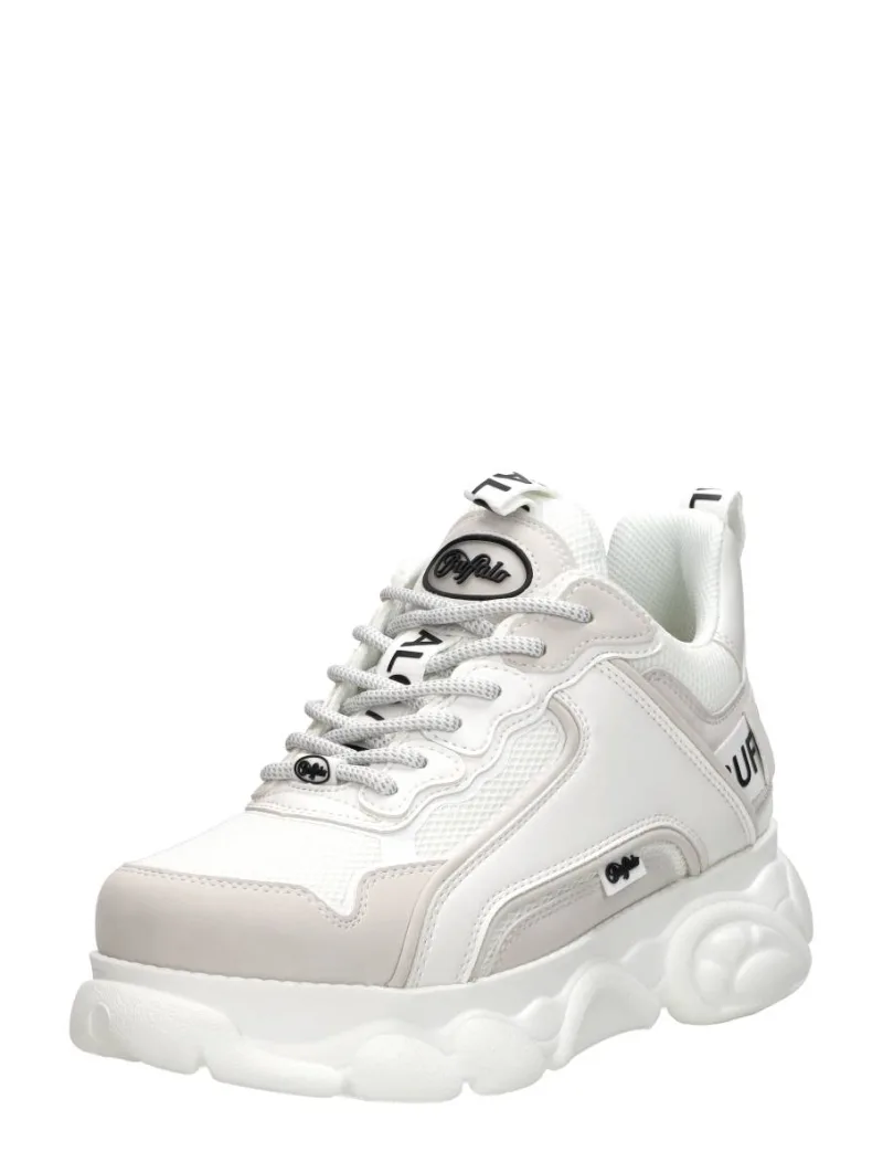 Buffalo CLD Chai Vegan, hoge sneakers voor dames in wit, foto 2 van 2