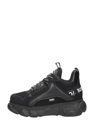 Buffalo CLD Chai Vegan, hoge sneakers voor dames in zwart, foto 1 van 4