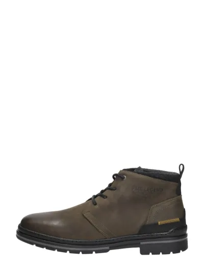 PME Legend Fleetman, hoge veterschoenen voor heren in khaki, foto 1 van 4