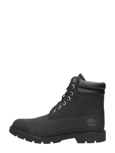 Timberland 6in Water Resistant Basic, hoge veterschoenen voor heren in zwart, foto 1 van 4
