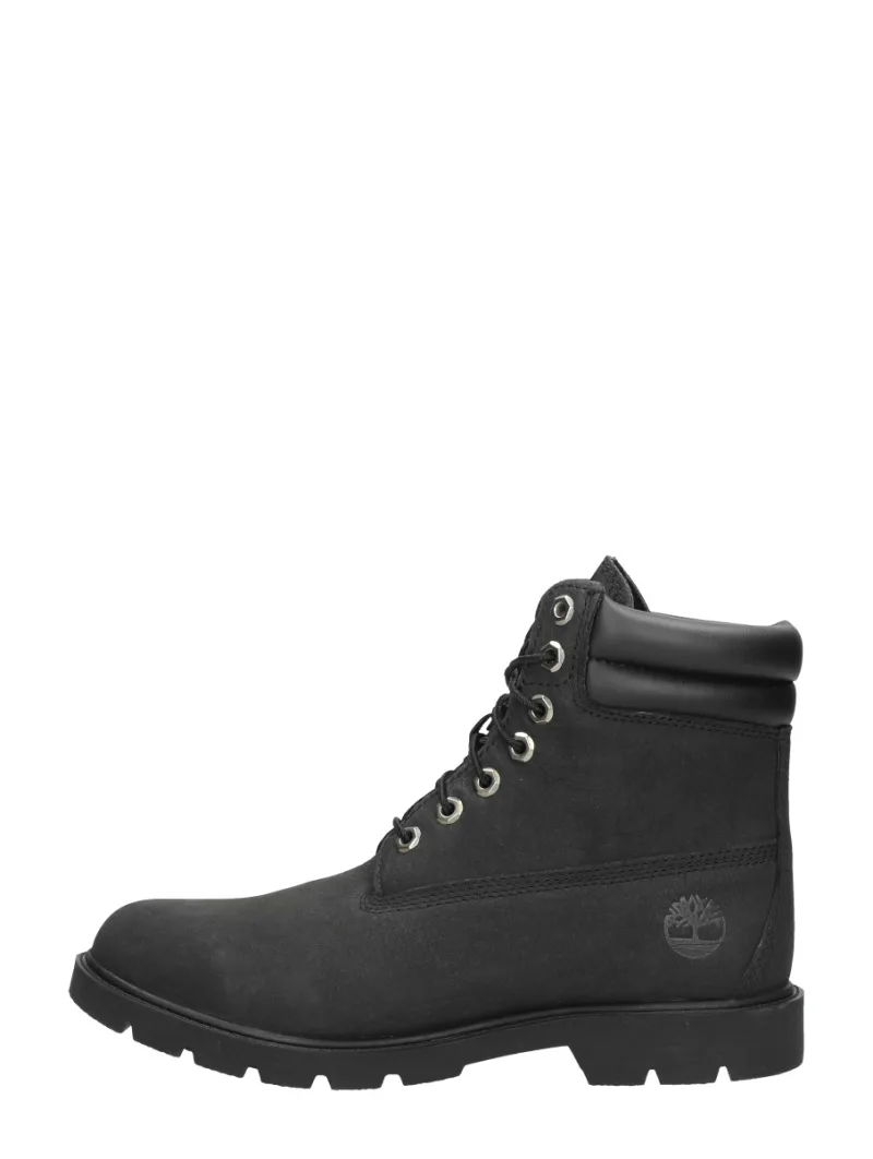 Timberland 6in Water Resistant Basic, hoge veterschoenen voor heren in zwart