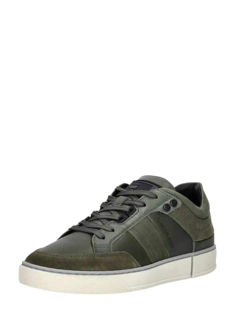 G-Star Ravond BSC M, lage veterschoenen voor heren in groen, foto 2 van 2