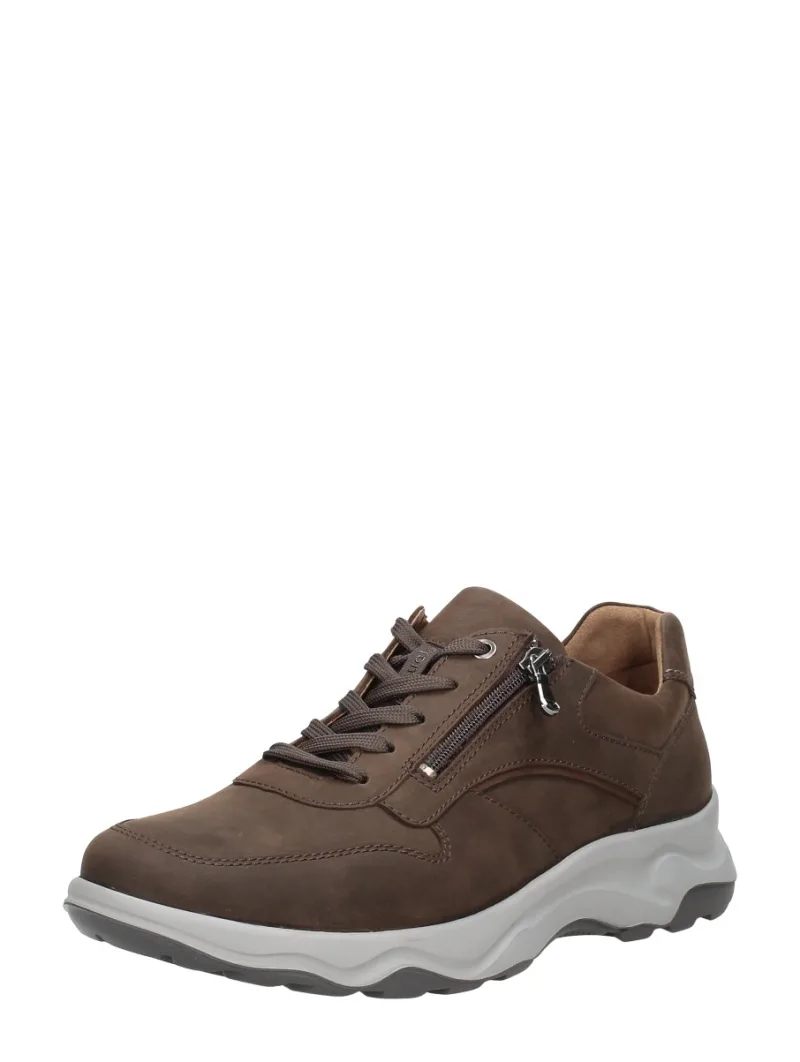 Waldläufer H-Max, lage veterschoenen voor heren in donkerbruin, foto 2 van 2