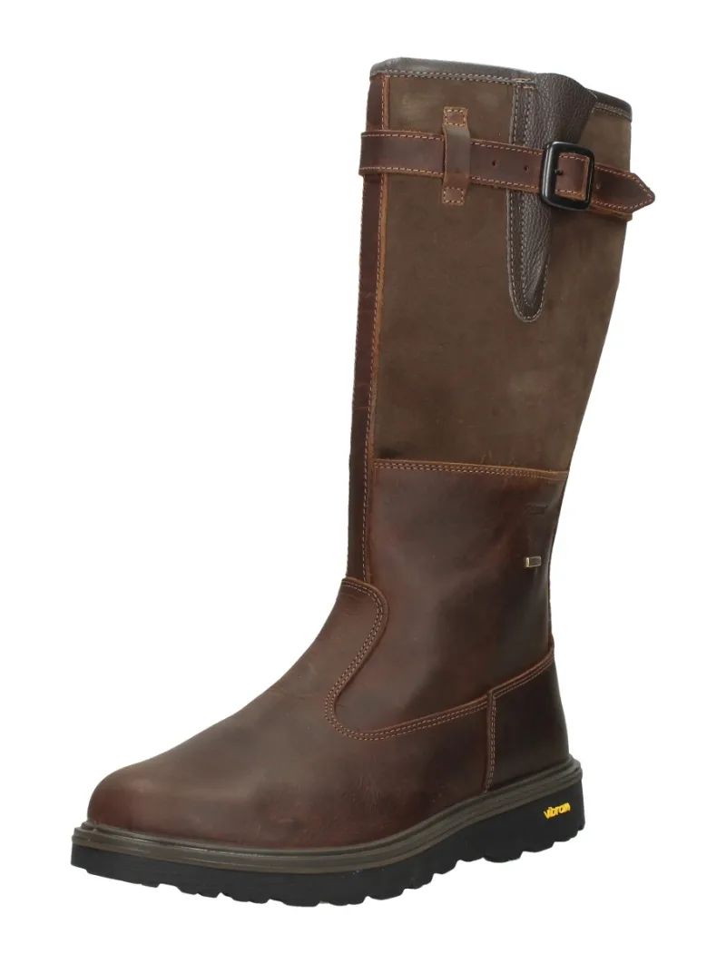 GriSport Highland, lange laarzen voor dames in cognac, foto 2 van 2