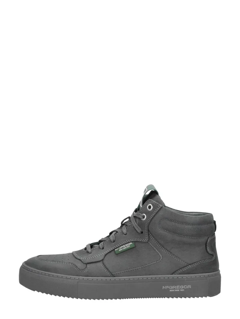 McGregor Exict 05, hoge veterschoenen voor heren in grijs