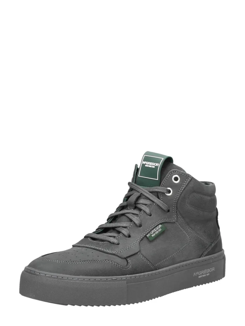 McGregor Exict 05, hoge veterschoenen voor heren in grijs, foto 2 van 2