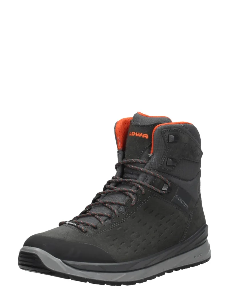 Lowa Malta GTX Mid, hoge veterschoenen voor heren in donkergrijs, foto 2 van 2
