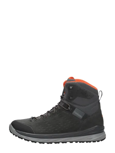 Lowa Malta GTX Mid, hoge veterschoenen voor heren in donkergrijs, foto 1 van 4