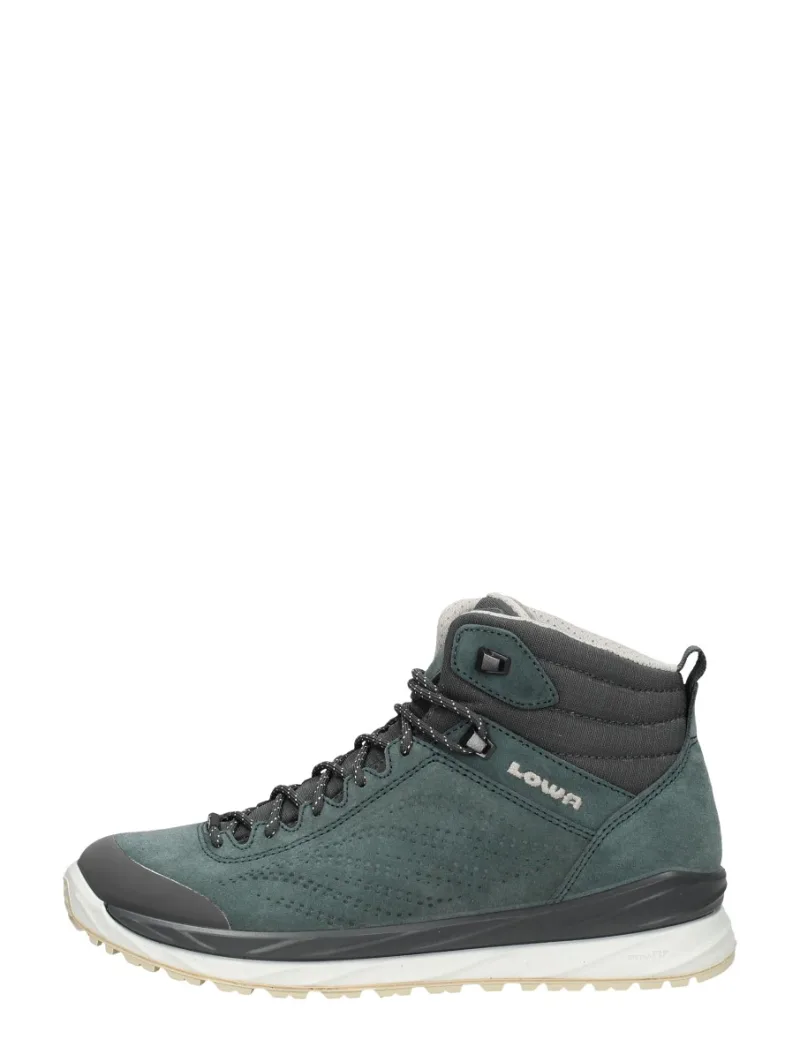 Lowa Malta GTX Mid Ws, hoge veterschoenen voor dames in blauw