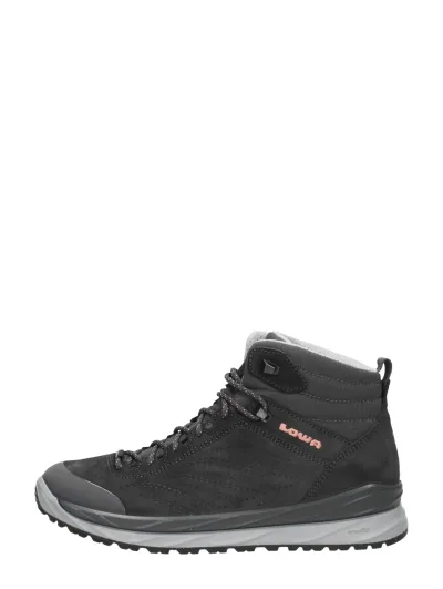 Lowa Malta GTX Mid Ws, hoge veterschoenen voor dames in donkergrijs, foto 1 van 4