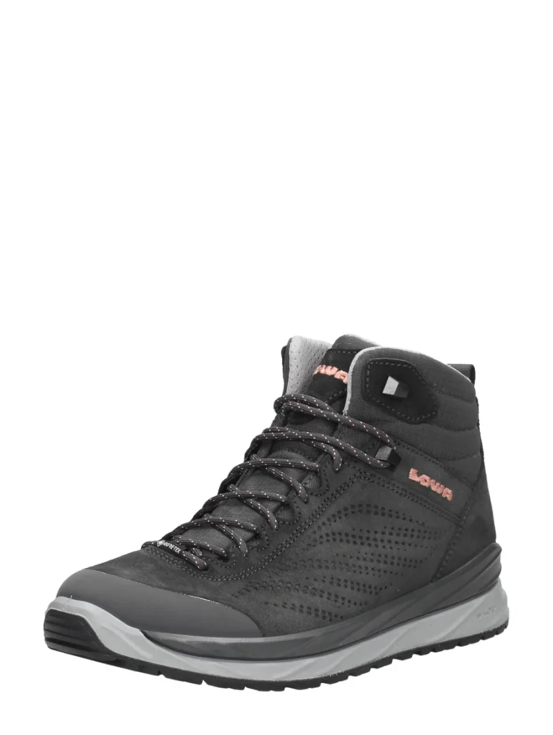 Lowa Malta GTX Mid Ws, hoge veterschoenen voor dames in donkergrijs, foto 2 van 2