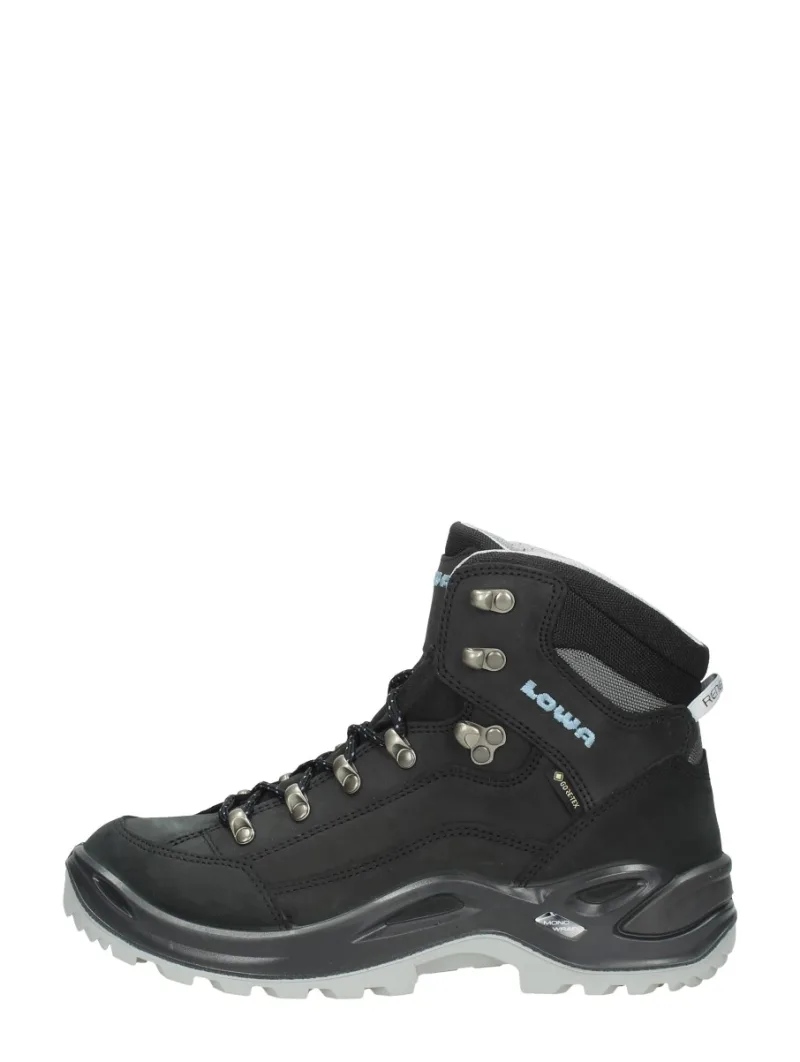 Lowa Renegade GTX Mid Ws, hoge veterschoenen voor dames in zwart