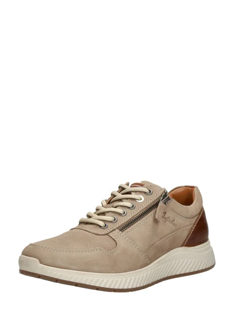 Australian Hurricane, lage veterschoenen voor heren in beige, foto 2 van 2