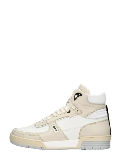Off The Pitch Basketta Hi, hoge sneakers voor heren in wit, foto 1 van 4