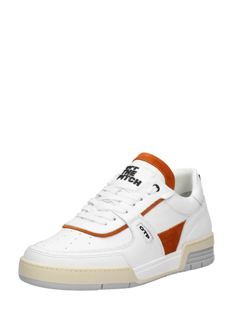 Off The Pitch Basketta Lo, lage sneakers voor heren in wit, foto 2 van 2
