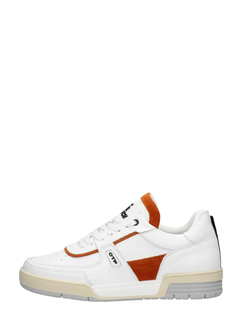 Off The Pitch Basketta Lo, lage sneakers voor heren in wit