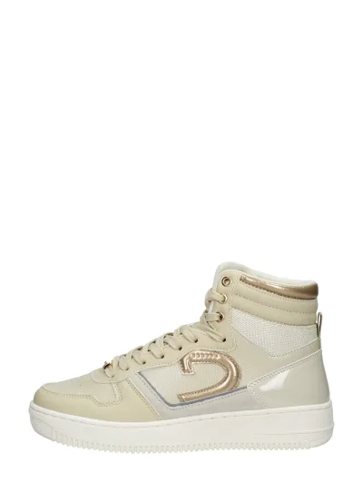 Cruyff Campo High Lux, hoge sneakers voor dames in beige, foto 1 van 4