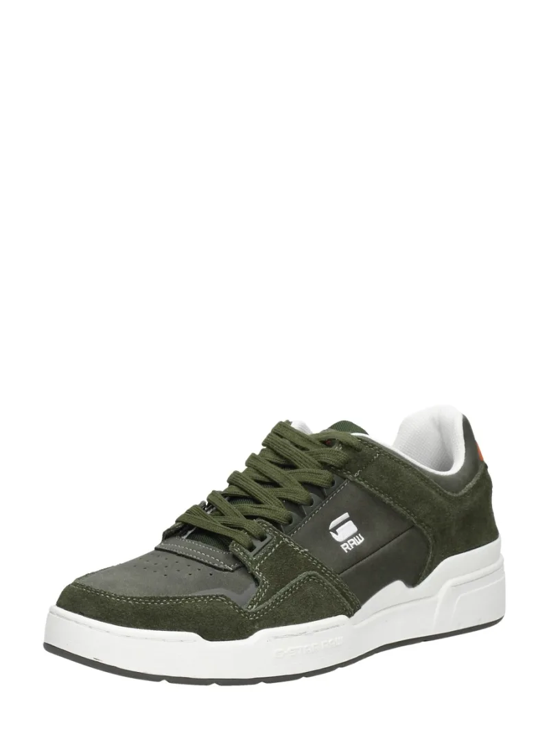 G-Star Attacc POP M, lage veterschoenen voor heren in groen, foto 2 van 2