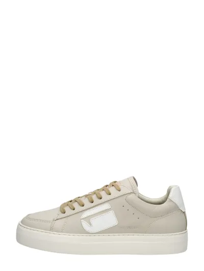 G-Star Loam II NUB W, lage veterschoenen voor dames in beige, foto 1 van 4