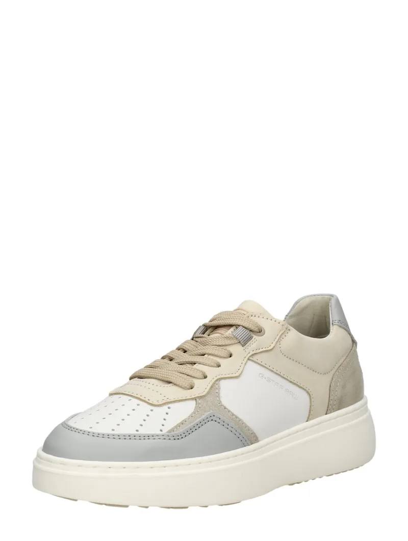 G-Star Lash TMB BLK W, lage veterschoenen voor dames in beige, foto 2 van 2