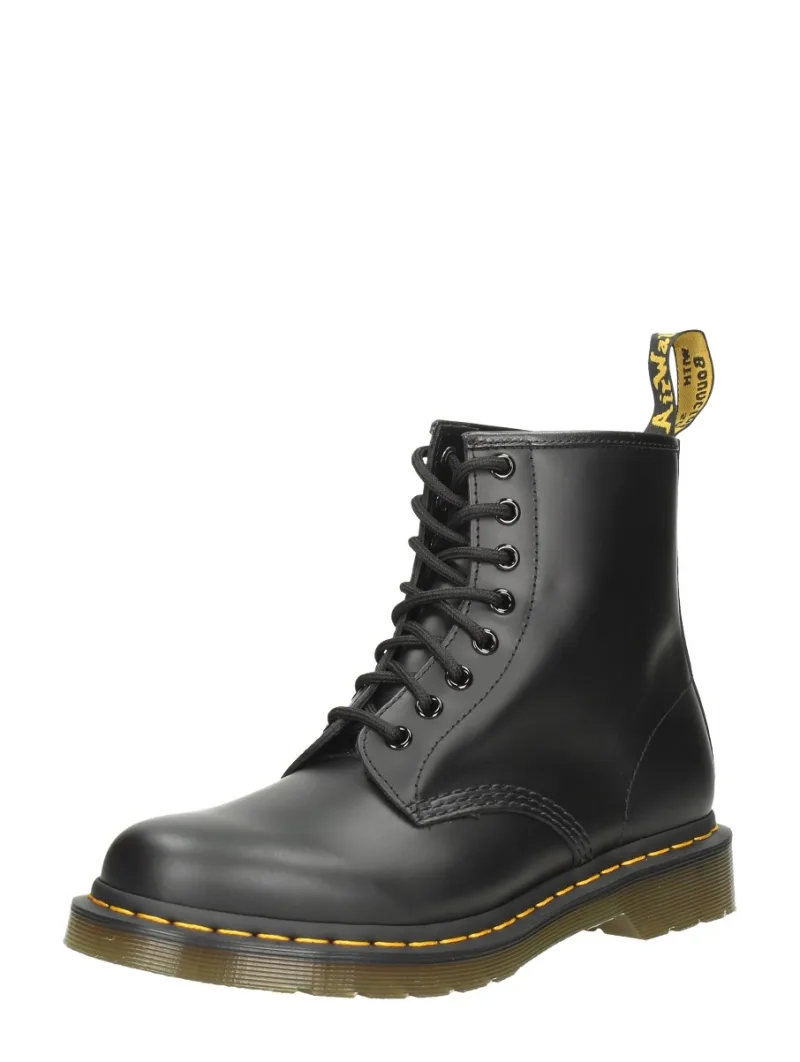 Dr. Martens 1460, hoge veterschoenen voor dames in zwart, foto 2 van 2