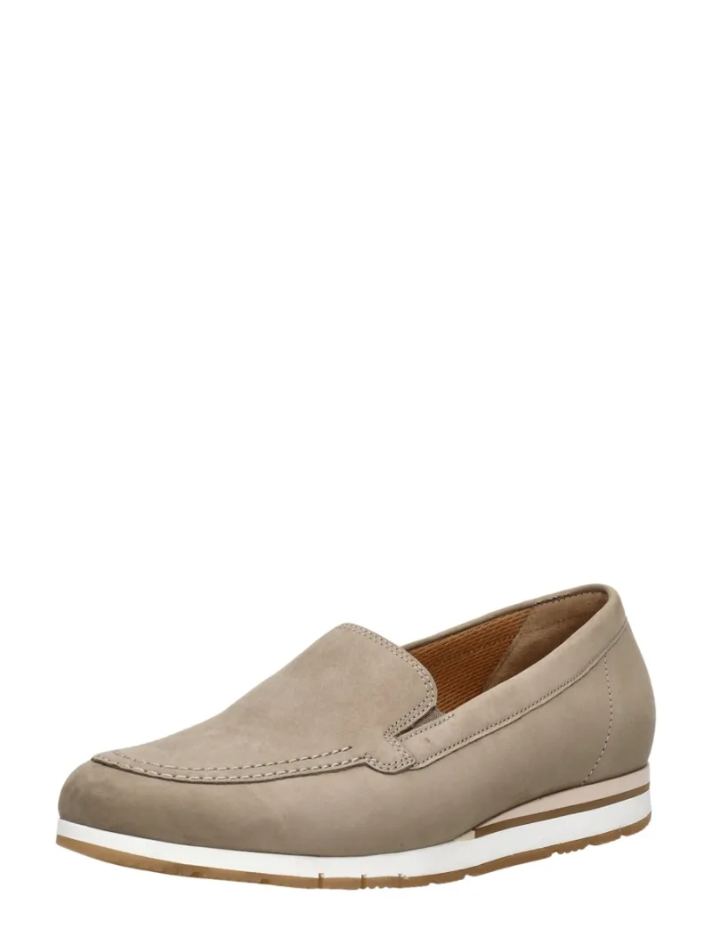 Gabor Sportief, instappers & loafers voor dames in taupe, foto 2 van 2