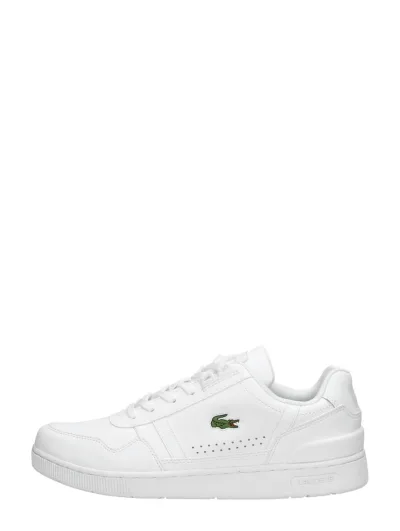 Lacoste T-Clip, lage sneakers voor heren in wit, foto 1 van 4